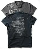 American Rag NYC Studded Foil Polo Shirt
