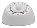MARATHON 120 Minute Mechanical Timer with Loud Alarm. Colour-White. SKU-TI030025