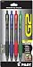Pilot G2 Retractable Premium Gel Ink Rolling Ball Pen, Bold Point, 4-Pack, Assorted Colors, Black/Blue/Red/Green (31255)