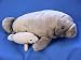 17 Manatee with 8 Baby Plush Stuffed Animal Toy