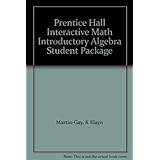 prentice hall interactive math introductory algebra student package