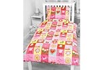 Character World Peppa Pig Spiral Rotary Single Duvet Set