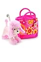 Poodle in handbang girl's gift toy 3y+