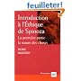 Introduction � l'�thique de Spinoza : La premi�res partie, la nature des choses