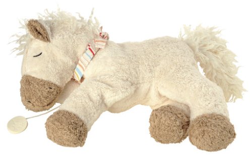 Childrens Toyshop  Spielwaren : sigikid 48148 - Pferd mit Spieluhr, Hipp, Natural Friends, Melodie nicht frei wählbar