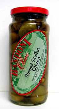 Almond Stuffed Olives 10 oz by Misty Meadows