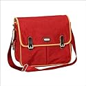 Baggallini Courier Bagg COU283+ESTM Color: Espresso/Tomato