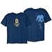 Beijing 2008 XP Men's Beijing Faded Panda Tee ( sz. L, Navy : Beijing 2008 )