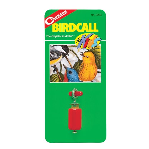 Coghlans Bird Call For Kids Birchwood Metal Various Attractive Sounds Includes Capsule