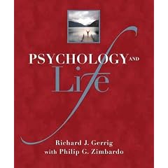 (Psychology and Life) By Gerrig, Richard J. (Author) Hardcover on 12-Jul-2009