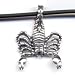 10 Scorpion Black Ankle Bracelet Sterling Silver Jewelry Gift Boxed