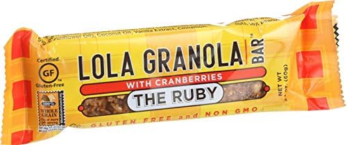 Lola Granola Bar The Ruby - Cranberries - 2.1 oz