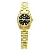 【日本製逆輸入モデル】SEIKO セイコー SEIKO 5 腕時計 自動巻き レディースウォッチ ブラック SUAG28K