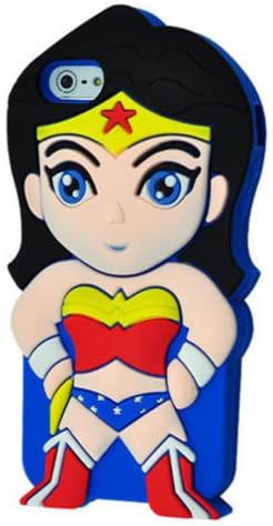 iBee dc Woder Woman Classic Movie Collection Greek Mythology Superheroes iphone 5c case - Princess Diana of Themyscira 3D Silicone Case for iphone 5c By Asia Trendy