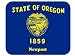 US State Flag - Newport, Oregon (OR) Mouse Pad