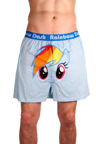 My Little Pony Men's Rainbow Dash Boxer