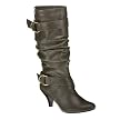Women's Xhilaration® Kameke Slouchy Buckle Boots - Gray
