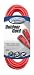 Coleman Cable 25-Foot 14/3 SJTW Vinyl Outdoor Extension Cord, Red #02407-88-04