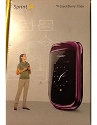 Wireless: BlackBerry Style 9670 Purple Sprint Cell Phone - Blackberry