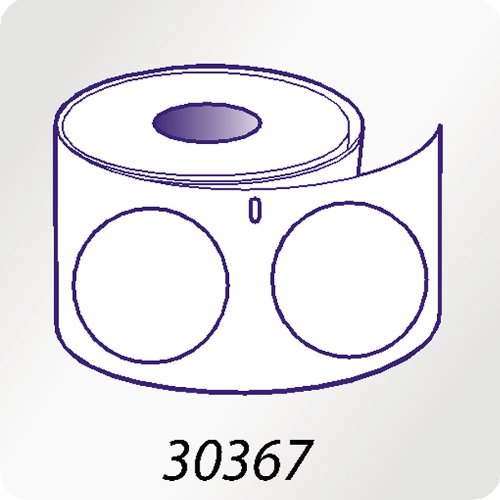 DYMO LabelWriter Visitor Management Label, Self-Expiring Security, Adhesive, White, 100 per pack