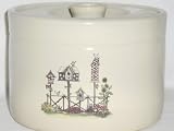 #1 Canister with Americana Birdhouse
