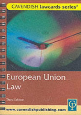 European Union Lawcards (Law Cards)