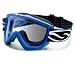 Smith Option OTG LST Motorcycle Goggles Blue Frame w/Light Sensitive Photochromic Lens