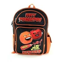 Annoying Orange Large Backpack School Bag 16'