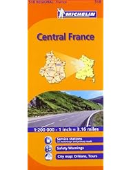 Book: Michelin Map France: Centre 518 (Maps/Regional (Michelin)) (English and French Edition) - Michelin Travel & Lifestyle