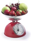 Bestron - DKW700R - Hot Red - Balance Cuisine - Inox - Rouge