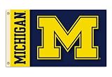 BSI Michigan Wolverines Two Sided Premium 3x5 Flag
