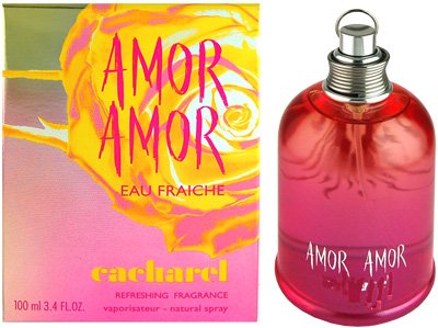 Amor Amor Eau Fraiche by Cacharel for Women 3.4 oz Refreshing Fragrance Spray Amor Amor Eau Fraiche by Cacharel for Women 3.4 oz Refreshing Fragrance Spray