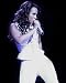 Alicia Keys On Stage w/Microphone 16x20 Photo