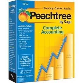 Peachtree By Sage Complete Accounting 2007 by SAGE - PEACHTREE