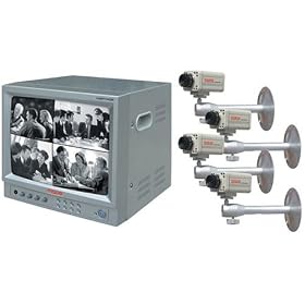 Mace MSP-14BQ 14-inch B/W Quad IR System