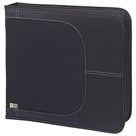 Case Logic Nylon CD Wallet; 208 Capacity