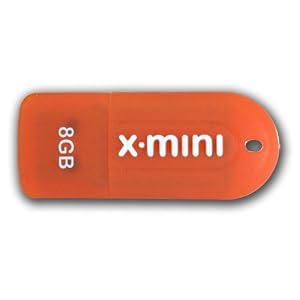 (PSF8GMUSB ) Patriot X-Porter Mini 8 GB USB 2.0 Flash Drive (1.6 ounces )