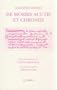Anonymi Medici De Morbis Acutis Et Chroniis: De Morbis Acutis Et Chroniis (Studies in Ancient Medicine, Vol 12)