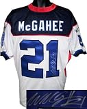 Willis McGahee signed Buffalo Bills White Reebok Authentic Jersey