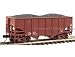 Atlas N Scale Ready-to-Run 55-Ton Fishbelly 2-Bay Hopper - Brown Data Only