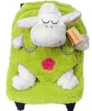 Inware 6231 - 3in1 Kindertrolly Schaf, Rucksack, Schmusetier, Kinder Trolly Kindertrolley Trolley Sch�fchen