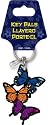 Butterflies Plastisol Key Chain