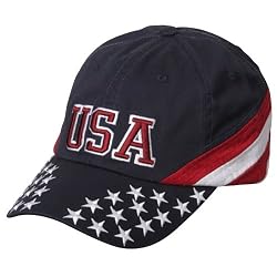 Flag Caps - Navy USA Star W31S56C