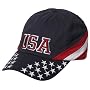Flag Caps-Navy USA