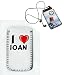 iPod Case with I Love Ioan - Small, size: 2.16" x 3.93"