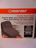 Troy-Bilt Tractor Seat Cover Low Back (Fits Riding Mower Seats up to 12'inch Back Rest)