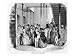 Dividend Day at the Bank Art Giclee Poster Print by English School, 24x18