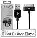 RND Apple CERTIFIED Cable for iPad, iPhone, iPod (3.2 Feet/black)