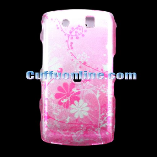 Cuffu - Pink Flower - Blackberry 9550 Storm 2 Case Cover + Screen Protector , Perfect for Sprint / AT&T (Cingular) / Nextel / Tmobile / Verizon / Alltel / U.S. Cellular / Virgin Mobile / Boost Mobile / MetroPCS / Cricket / SunCom / Qwest Wireless / Helio / Southern LINC ,Makes Top of the Fashion In Only One LOWEST Shipping Rate $2.98 - Goes With Everyday Style And Apparel