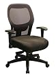 Therasage Elite Task Mesh Back Office Chair - Fabric - Black Therasage Elite Task Mesh Back Office Chair - Fabric - Black
